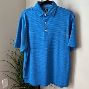 FootJoy Blue Mens Golf Polo